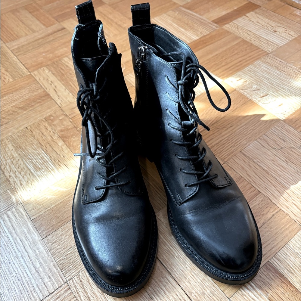 Sam Edelman combat boots